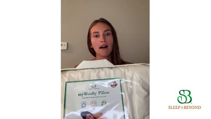 Ashley Edwards – Sleep & Beyond myWoolly and myLatex pillow review