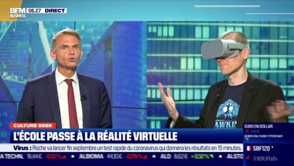 Culture Geek : L'école passe à la réalité virtuelle par Anthony Morel - 02/09