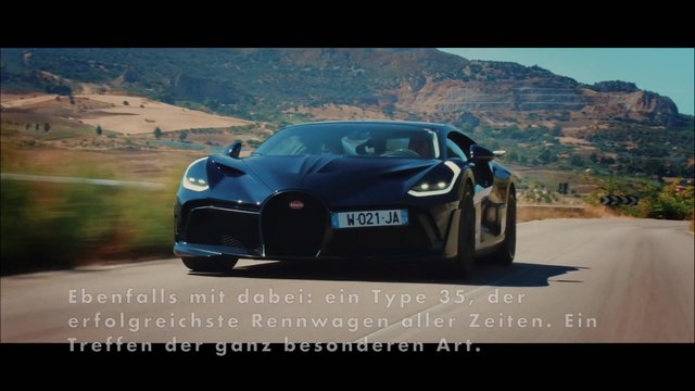 Bugatti Targa Florio - Mit dem Bugatti Divo auf Albert Divos Spuren