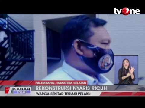 Istri Histeris, Reka Ulang Pembunuhan Sadis Nyaris Ricuh