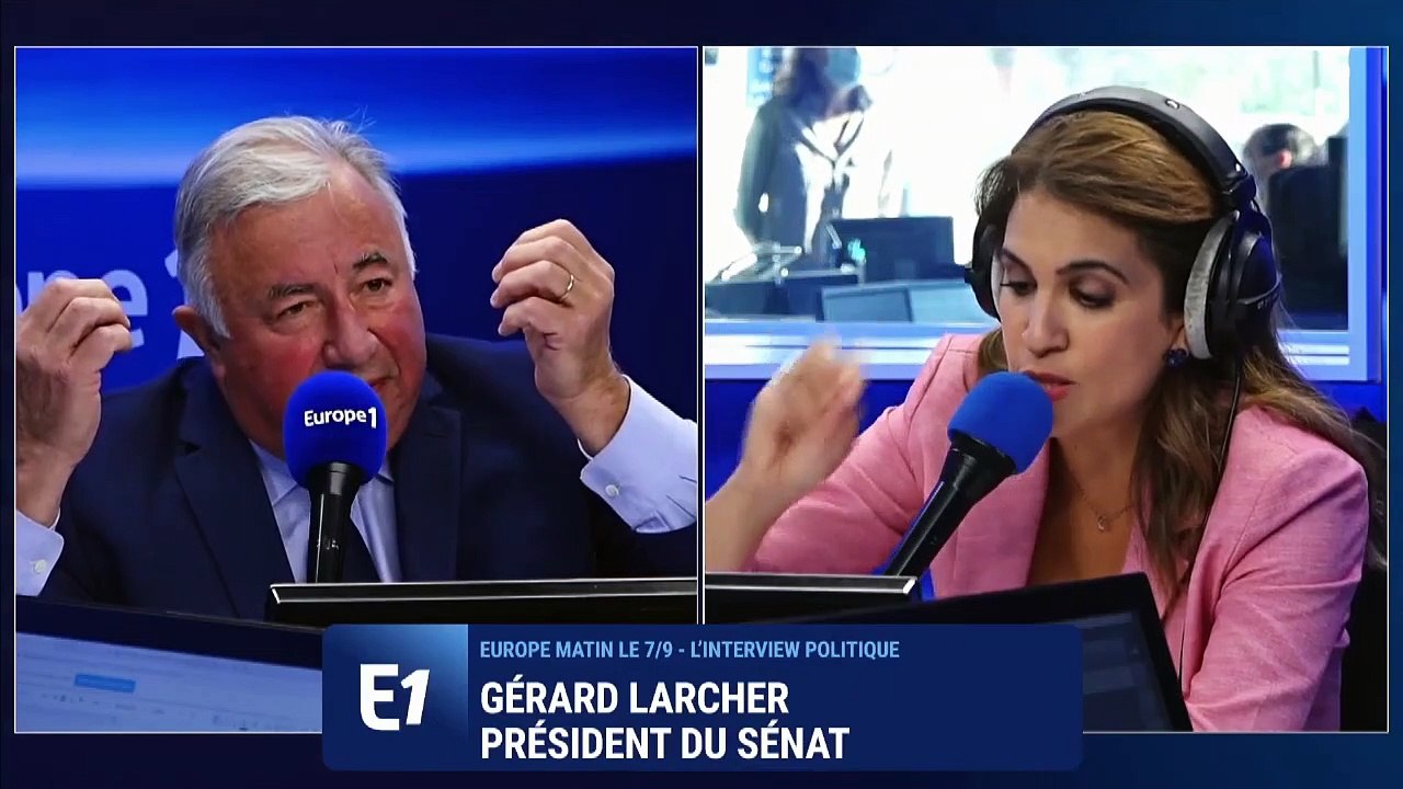 Gérard Larcher : "Cette publication de Charlie Hebdo est un acte de liberté que je soutiens"
