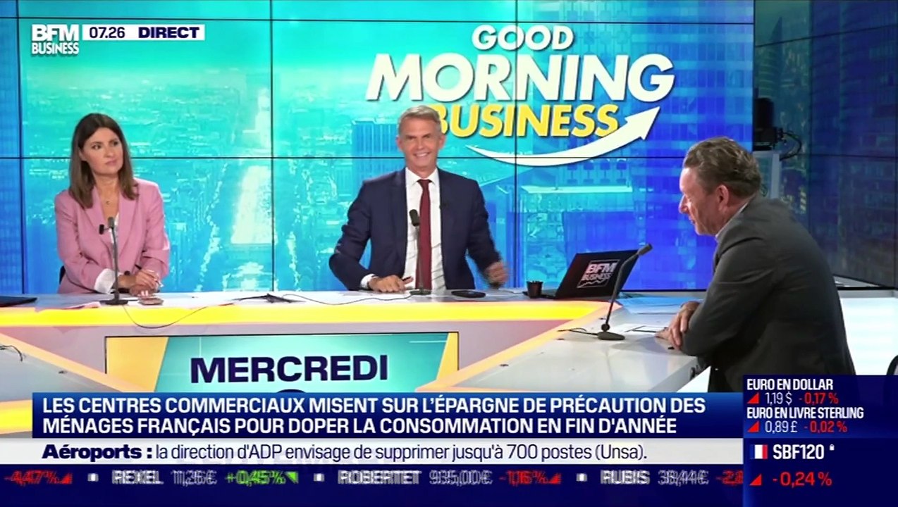 Gontran Thüring (CNCC): Les centres commerciaux retrouvent 90% de leurs chiffres d'avant-Covid - 02/09
