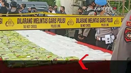 Polda Kalsel Musnahkan 300 Kg Sabu