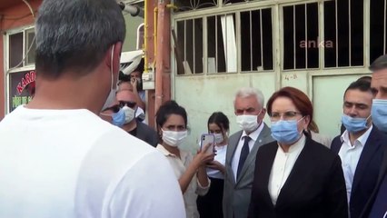 Akşener'den, AKP'den 'icazet' almadığı için işten çıkarıldığını söyleyen işçiye: "Saray sistemine, gerekirse Cumhurbaşkanı Erdoğan'a ileteceğim"