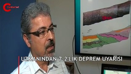 Uzmanından 7.2'lik deprem uyarısı