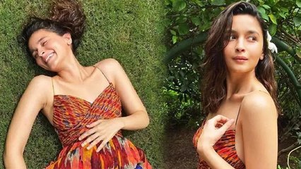 Alia Bhatt ने घर के Garden में कराया Photoshoot,लोगों ने उड़ाया मजाक । Boldsky