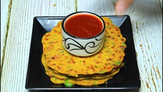Healthy Oats Chilla Recipe For Breakfast | Oats Cheela For Weight Loss