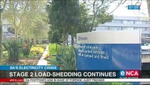 Stage 2 load-shedding continues