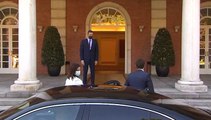 Reunión entre Pedro Sa´nchez y Pablo Casado en la Moncloa