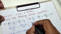 Ch 2 Linear Equation In One Variable Exercise 2.5 Class 8 Maths RBSE CBSE NCERT_1