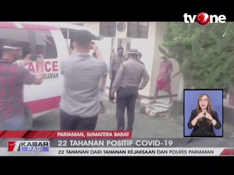22 Tahanan Positif Covid-19