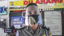 SATPAS Polres Sorong Kota Perketat Protokol Kesehatan