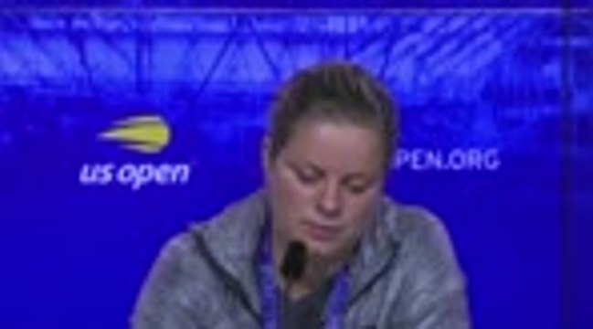 US Open - Clijsters : Une année étrange, on verra pour le futur