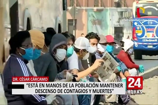 Si no respetamos las medidas sanitarias podríamos estar ante una tercera ola de contagios