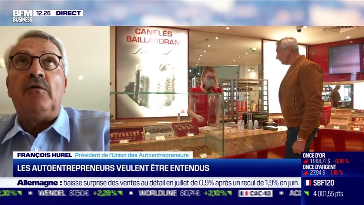 François Hurel (UAE): Les auto-entrepreneurs veulent être entendus - 02/09
