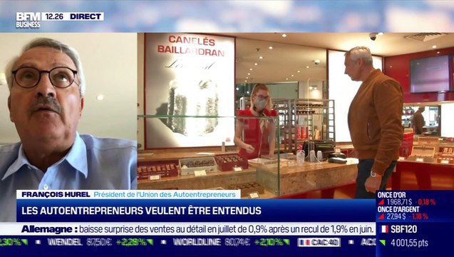 François Hurel (UAE): Les auto-entrepreneurs veulent être entendus - 02/09