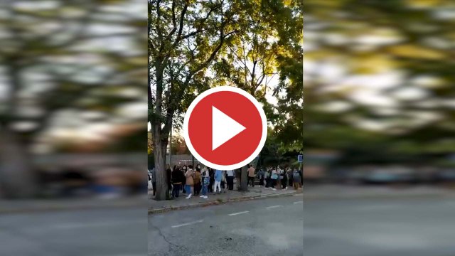 Madrid genera colas kilométricas de docentes para pruebas del COVID-19