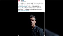 Antonio Banderas, Medalla de Honor de la SGAE