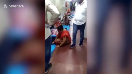 Indian hospital overcrowded as COVID-19 cases soar