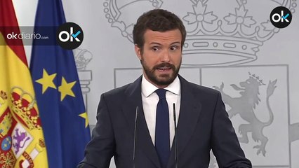 Casado le dice a Sánchez que «es difícil arrimar el hombro» cuando se apoya en «un partido radical»