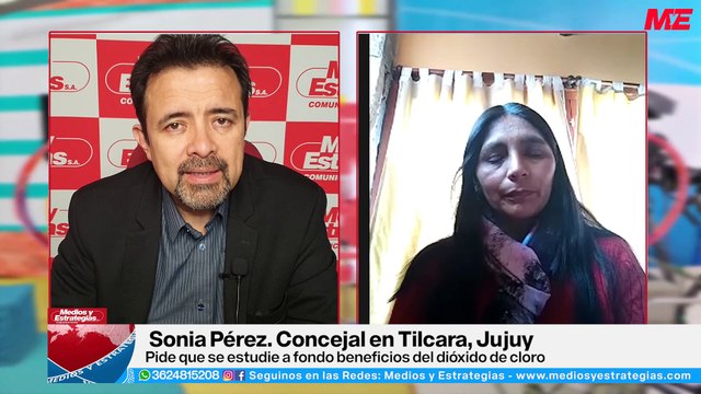 SONIA PEREZ - Pide que se estudie a fondo beneficios del dióxido de cloro