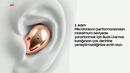 Galaxy Buds Live: Perfect Fit - Samsung - RecepTV