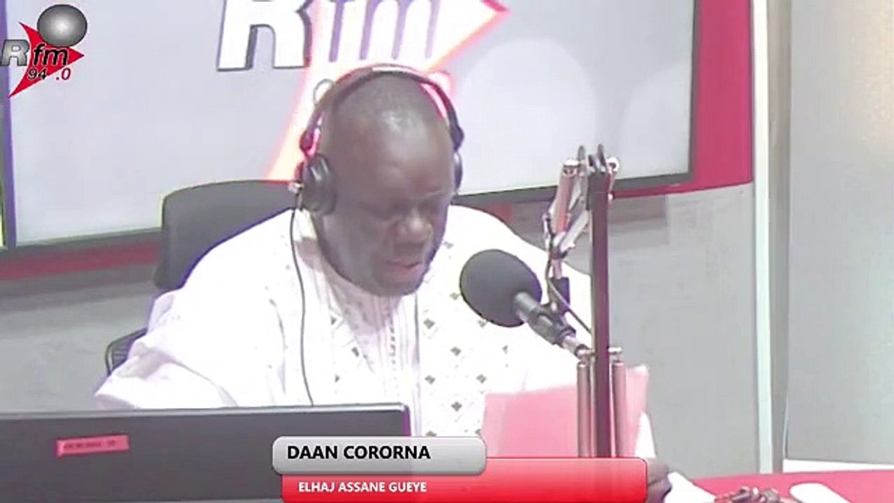 DAAN CORONA - PR : ELHADJI ASSANE GUEYE - 02 SEPTEMBRE 2020