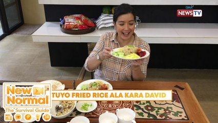 Bright Side: Tuyo fried rice ala Kara David! | New Normal