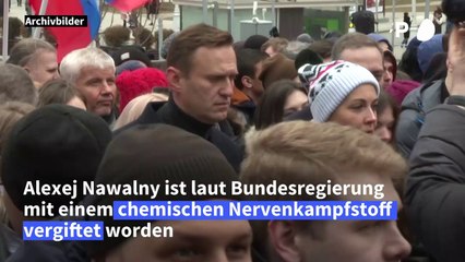 Nawalny mit chemischem Nervenkampfstoff vergiftet