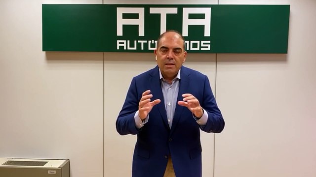 Lorenzo Amor, presidente de ATA, valora los datos del paro