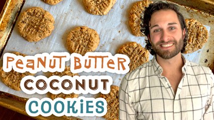 Peanut Butter-Coconut Cookies