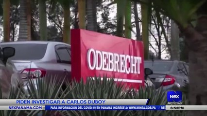Piden investigar a Carlos Duboy   - Nex Noticias