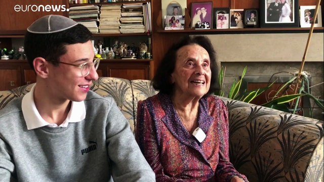 ناجية من الهولوكوست تكتشف نفسها في شريط مصور التقط بعيد تحرير أوشفيتز