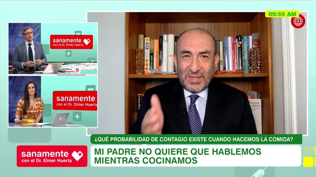 ¿Probabilidades de contagio cuando hacemos la comida? | Sanamente con el Doctor Elmer Huerta (HOY)