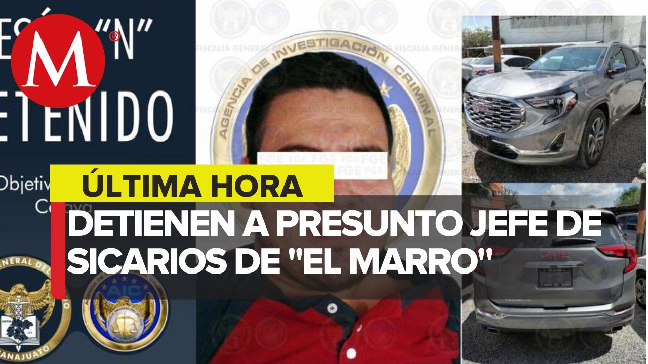 Cae en Celaya 'El Chinola', jefe de sicarios del cártel de Santa Rosa de Lima