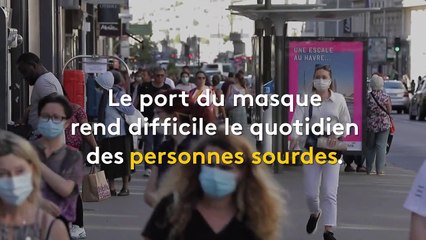 "Parfois je n'ai pas envie de sortir de chez moi" : comment le masque complique la vie des personnes sourdes