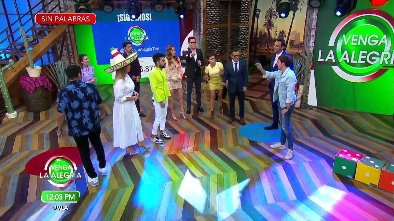 ¡Mitad de semana y este equipo va sin freno en el Sin Palabras! | Venga La Alegría