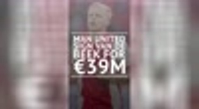 Man United sign Van de Beek for 39 million euros