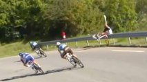 Tiesj Benoot Sketchy Crash On Tour de France Stage 4