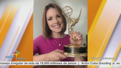 Periodista dominicana Darling Burdiez gana un Emmy