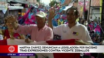 Denuncian a congresista Martha Chávez por racismo tras expresiones contra Vicente Zeballos | Primera Edición (HOY)