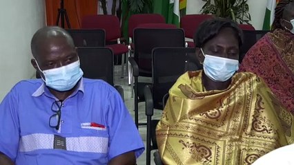 Présidentielle 2020 :  John Chahin Sombo dépose son dossier de candidature