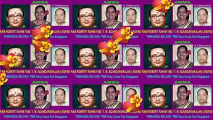 RAM ROBERT RAHIM 1980  T. M. SOUNDARARAJAN LEGEND