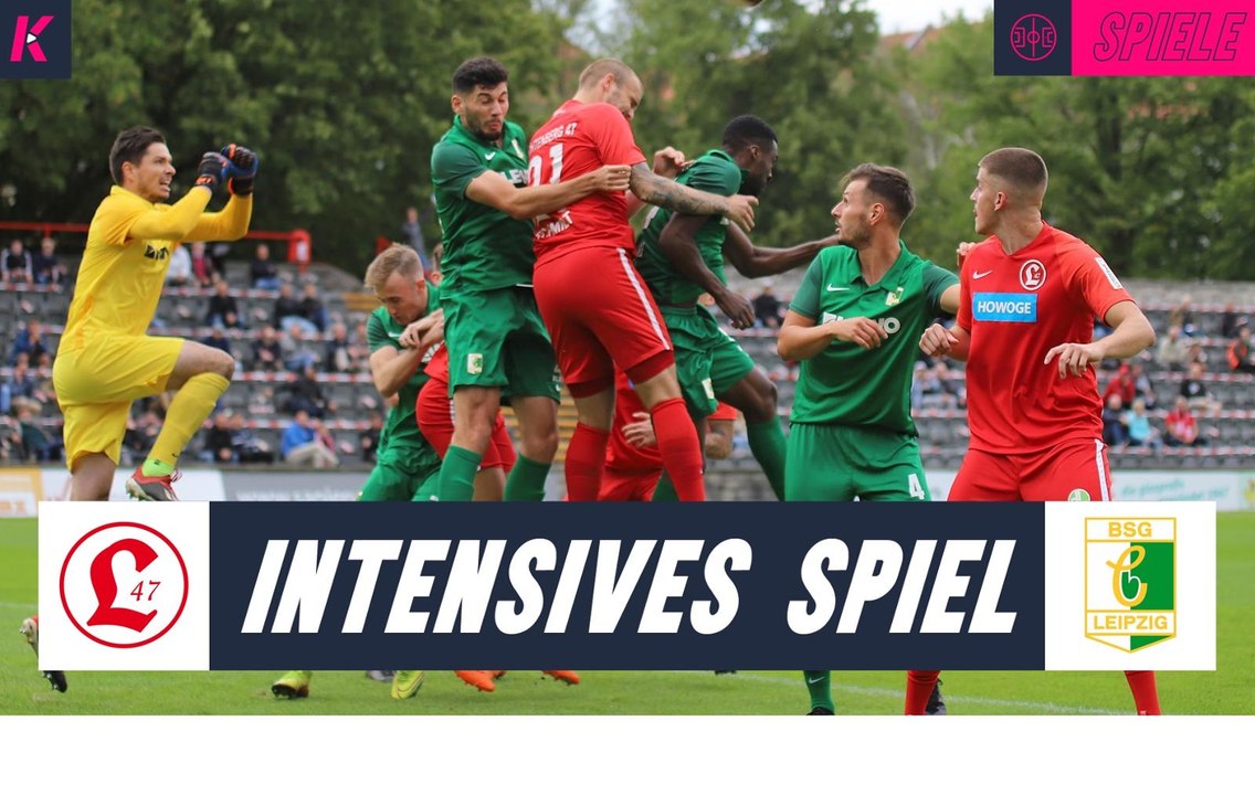 Heißer Kampf um die Punkte endet in torlosem Remis | Lichtenberg 47 – BSG Chemie Leipzig (4. Spieltag, Regionalliga)