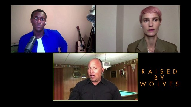 IR Interview: Abubakar Salim & Amanda Collin For Raised By Wolves [HBO Max]