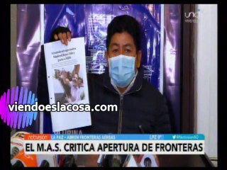 Diputado Montaño dice que el Gobierno quiere reinfectar con un virus mutado para suspender elecciones