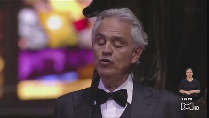 ¡Magistral! Así fue el concierto de Andrea Bocelli en la vacío Duomo de Milán