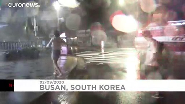 Corea del Sud: forti piogge e venti colpiscono la costa, arriva il tifone