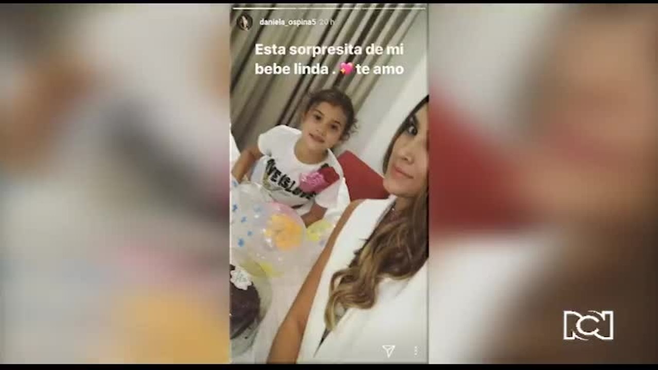 La tierna sorpresa de Salomé a Daniela Ospina