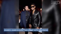 Baby on the Way for Usher and Girlfriend Jenn Goicoechea: 'They're Both Thrilled,' Says Source